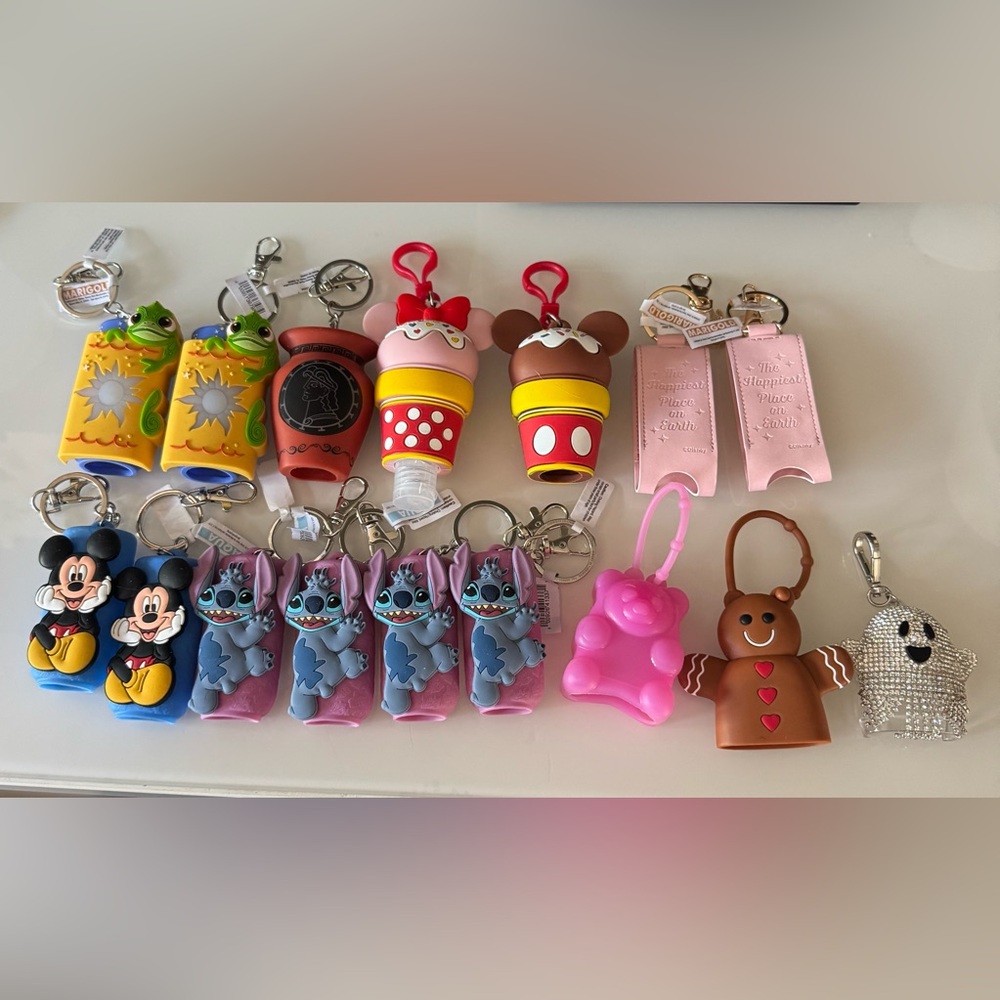 Disney Parks Hand Sanitizer Holder bundle
